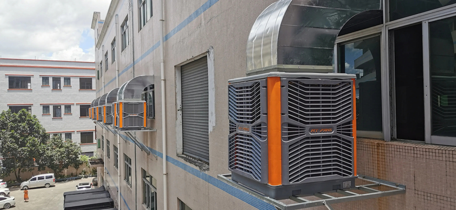 工业厂房降温通风工程-整体降温和岗位通风