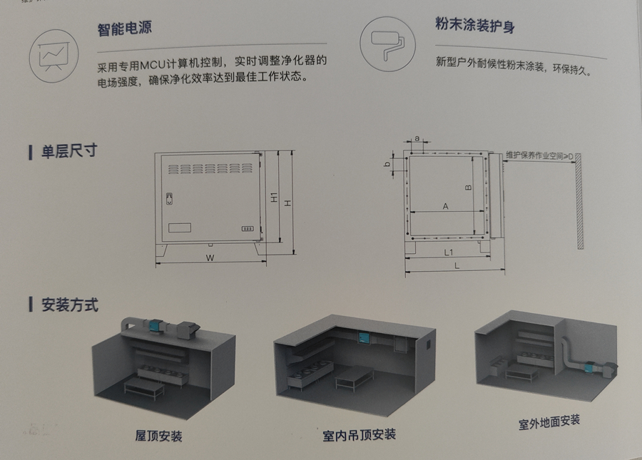 普麦特油烟净化器安装方式